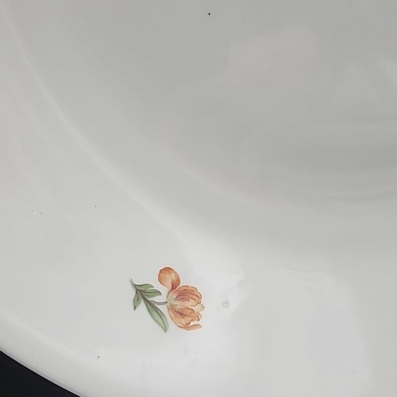 Vintage Kahla 53 Large Serving Platter Floral German Democratic Republic 32cm - Picture 3 of 9